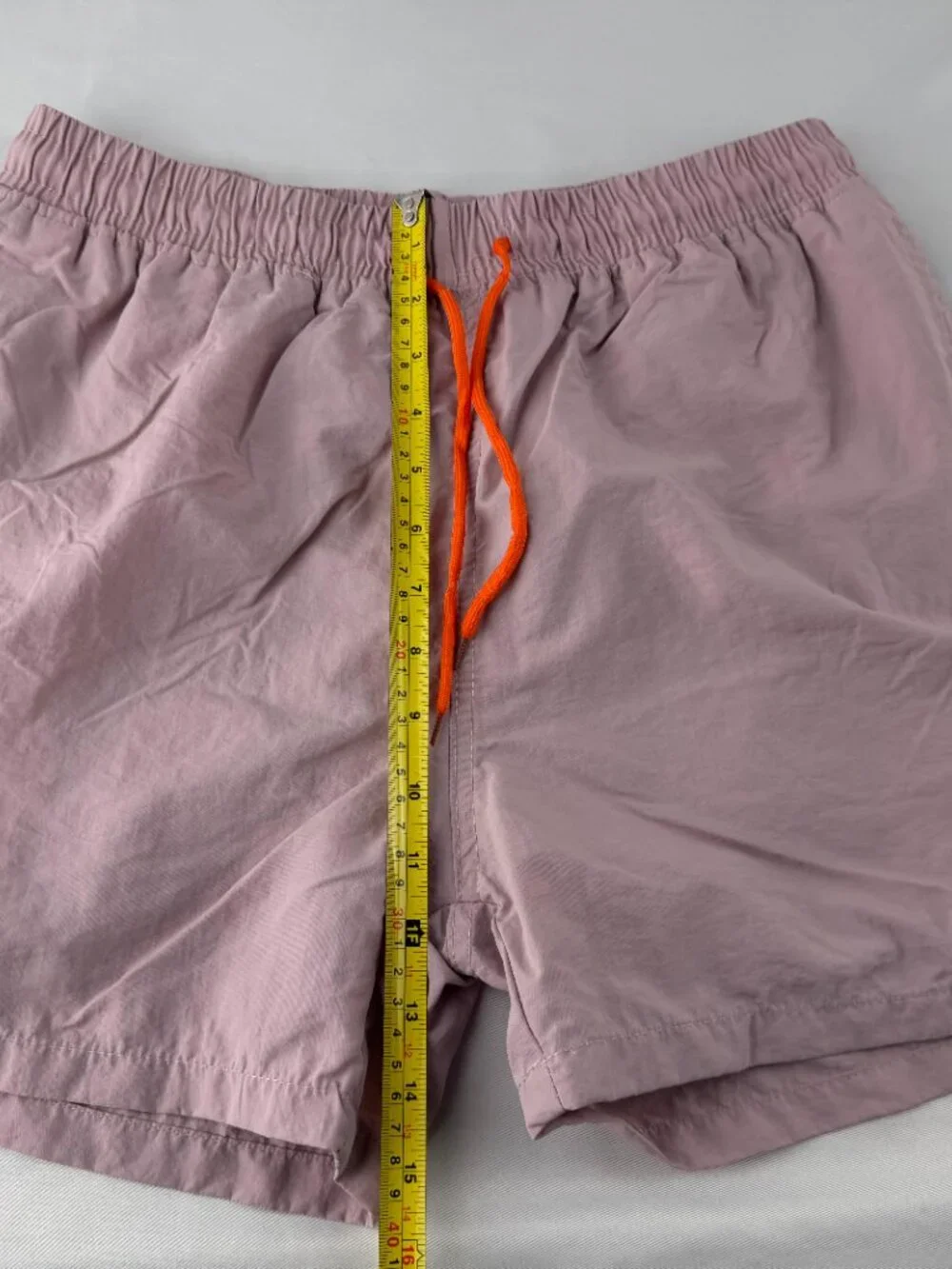 Men Pink Swim Trunks Board Shorts Mesh Compression Liner Size S